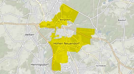 Immobilienpreisekarte Hohen Neuendorf